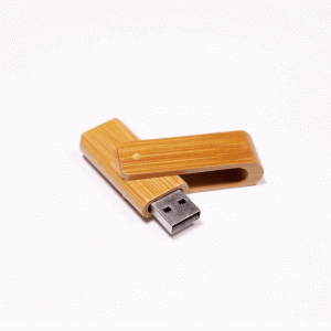 Clé-USB bambou publicitaire casa