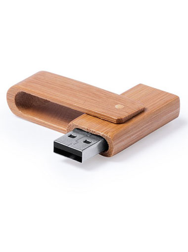 Clé-USB bambou personnalisée Casa